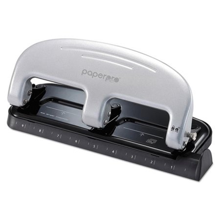 ACCENTRA Accentra 2220 inPress Three-Hole Punch; 20-Sheet Capacity - Black & Silver 2220